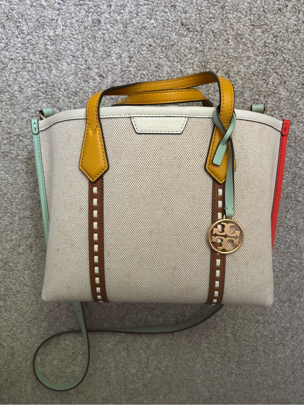 Tory Burch Perry Canvas small Tote